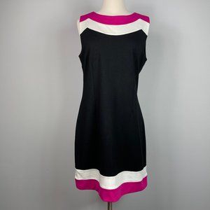 Lilly Pulitzer Allaire Color Block Sleeveless Dress Size Large